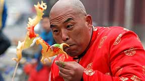 吹糖人